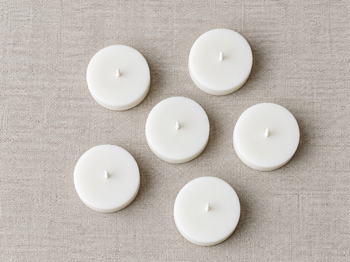 Velas de té artesanales