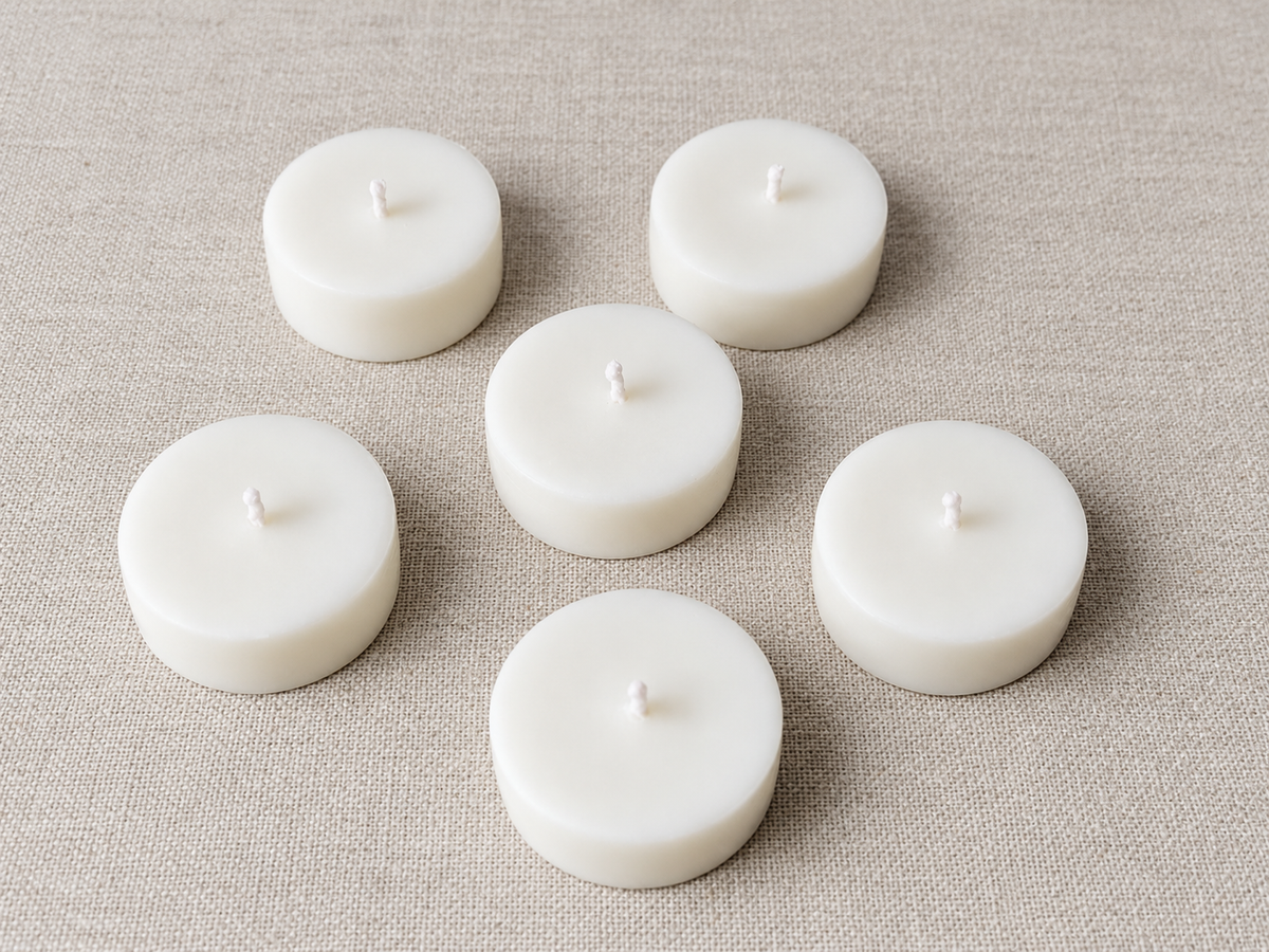Velas de té artesanales