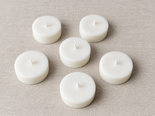 Velas de té artesanales